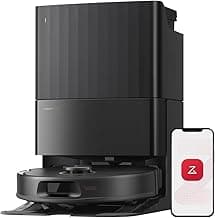 roborock Qrevo S5V Robot Vacuum and Mop, FlexiArm Edge Mopping, 12,000Pa Suction, Dual Zero-Tangle System, Smart Obstacle Avoidance, 10mm Mop Lifting, Auto Mop Washing&Drying, Self-Emptying&Refilling