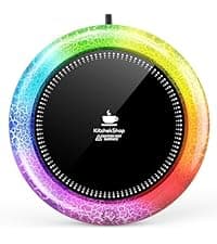Coffee Mug Warmer-Fastest Heating & Highest Temperature, Coffee Cup Warmer for Desk Auto Shut Off, 4 Temp Settings & 1-12H Timer, Smart Electric Mug & Candle Warmer for Coffee, Tea (Black) B0CC8DS2S5