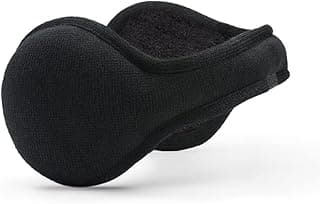 180s Men's Aztec Sweater-Knit Fleece Behind-The-Head Ear Warmer