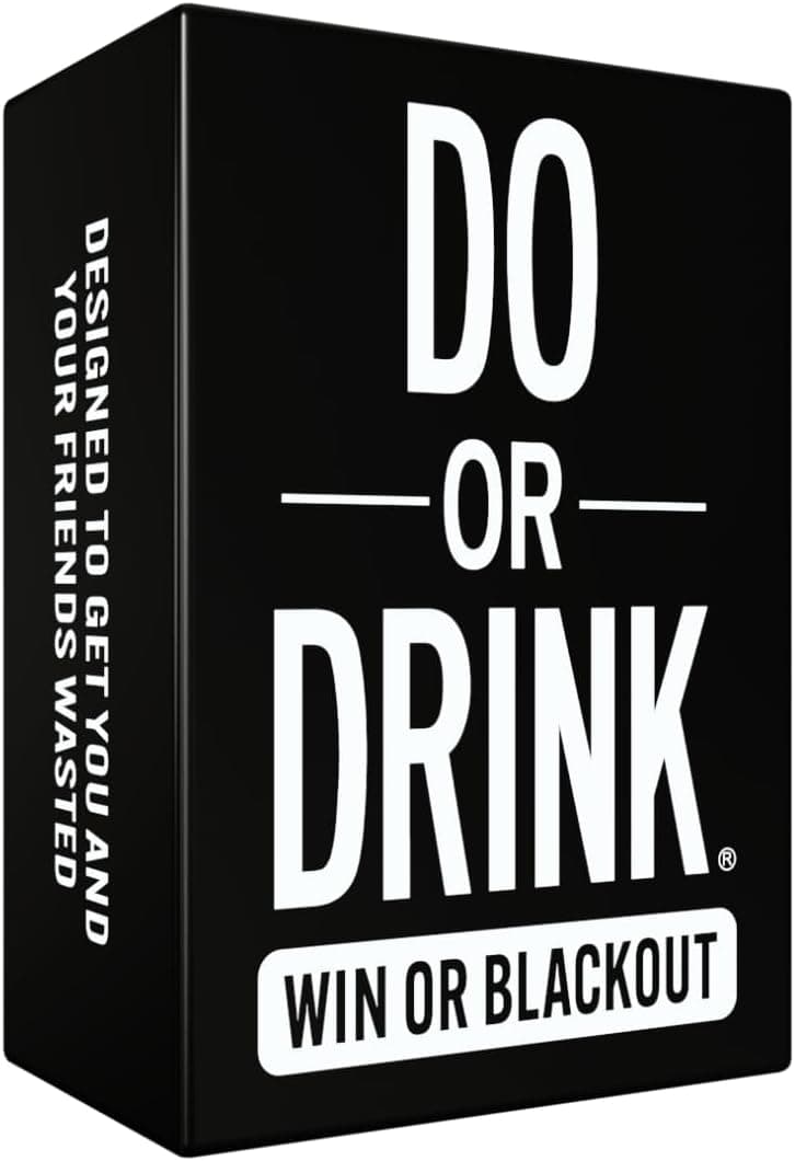 Do or Drink Drinking Card Games for Adults - Fun Adult Games for Game Night & Parties - 21st Birthday Gift & Bachelorette Party Games with 350 Cards & 175 Challenges That Will Get You Drinking