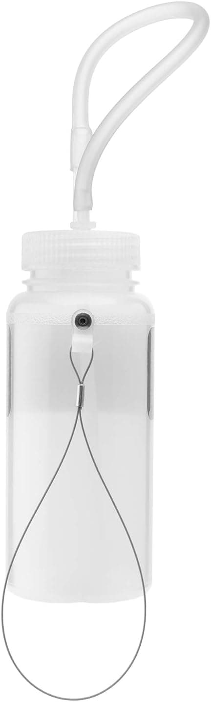 Genesis Universal 1 Person Brake Bleeder Bottle with a Stainless Steel Cable Mount and 12 Inch Fluid Tube