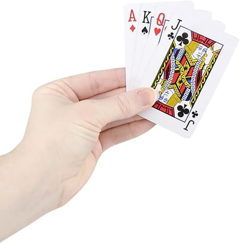 The Dreidel Company Playing Cards, 24 Decks of Cards Bulk 2.25 Inch x 3.5 Inch for Blackjack, Euchre, Canasta Card Game