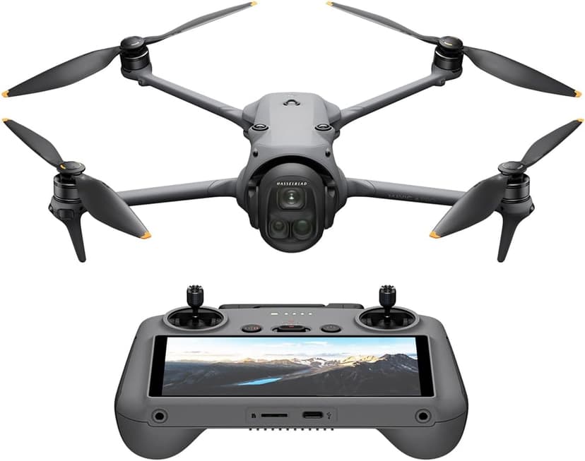 DJI Mavic 4 Pro Drone with DJI RC 2, Flagship Tri-Camera Drone with 100MP 4/3 CMOS Hasselblad Camera, for Professionals, 30km/18.6mi Video Transmission, 51-Min Max Flight Time