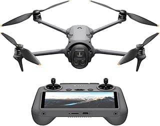 DJI Mavic 4 Pro Drone with DJI RC 2, Flagship Tri-Camera Drone with 100MP 4/3 CMOS Hasselblad Camera, for Professionals, 30km/18.6mi Video Transmission, 51-Min Max Flight Time