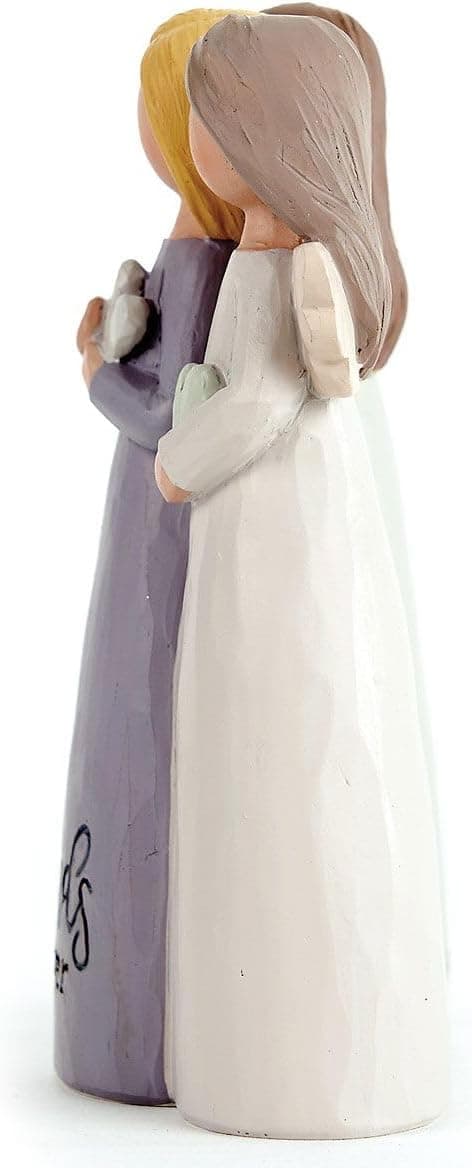 Current Current Three Friends Figurine 4 1/4" Tall, Cast Resin Holiday Table Top Décor