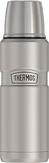 THERMOS Stainless King Vacuum-Insulated Compact Bottle, 16 Ounce, Matte Steel