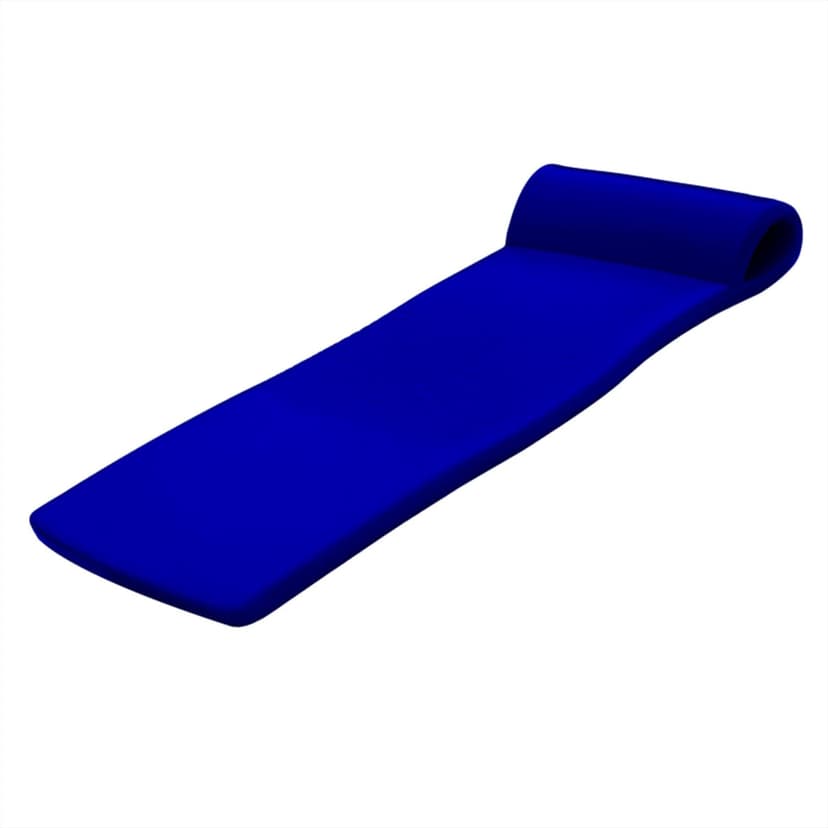 TRC Recreation 2-Pack Sunsation 1.75" Thick Foam Pool Float Lounger, Navy Blue w/Headrest for Lounging & Sunbathing in Swimming Pools, Beaches & Lakes, 70" x 26"