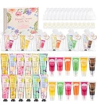 72 Pcs Bulk Gifts For Women, Bulk Facial Mask, Lip Balms, Hand Creams & Under Eye Patches, Spa Party Supplies,Party Favors For Bridal Wedding, Baby Shower,Sleepover Party, Christmas Stocking Stuffers B0FKH49Y6H