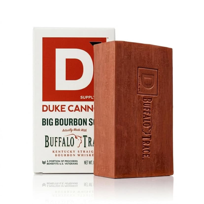 Duke Cannon Supply Co. Extra Large Bar Soap - Men's Natural Bar Soap With A Masculine Scent - Big American Bourbon Scented - All Skin Types - Hydrating Big Brick of Soap - Bourbon,10 oz B0DVMHBV8Q