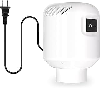 Electric Pump for Vacuum Storage Bags Travel Vacuum Pump for Various Vacuum Seal Bags Portable Vacpack Air Pump for Compression Clothing Blanket Luggage White(Storage Bag Not Included)