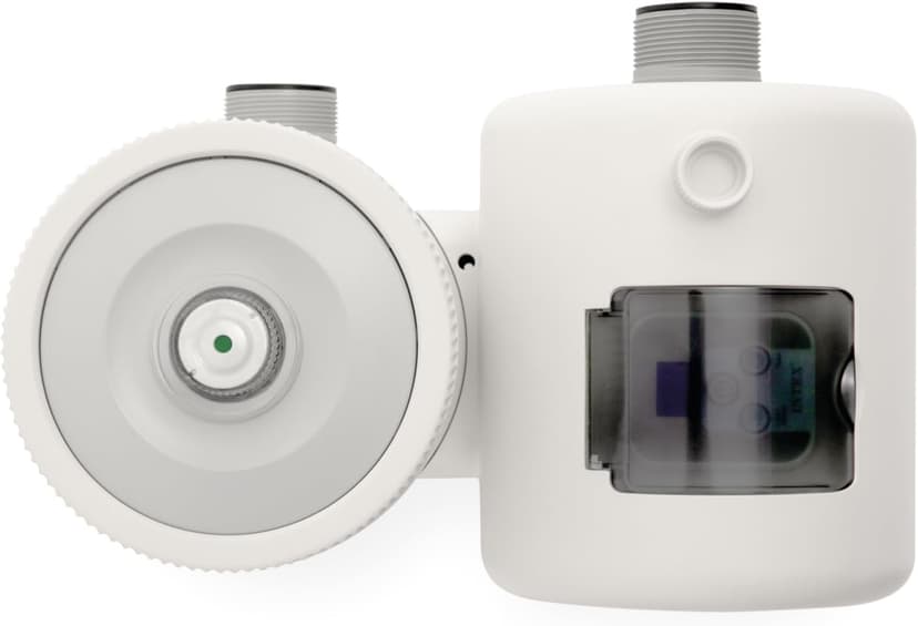 INTEX C2500 Krystal Clear Cartridge Filter Pump for Above Ground Pools: 2500 GPH Pump Flow Rate – Improved Circulation and Filtration – Easy Installation – Improved Water Clarity – Easy-to-Clean