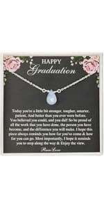 RareLove Sister in Law Christmas Gifts,Gifts for Sister in Law,925 Sterling Silver White Opal Necklace for Unbiological Bonus Sisters Gift,Wedding,Thank You,Bridesmaid,Bridal Shower Gift