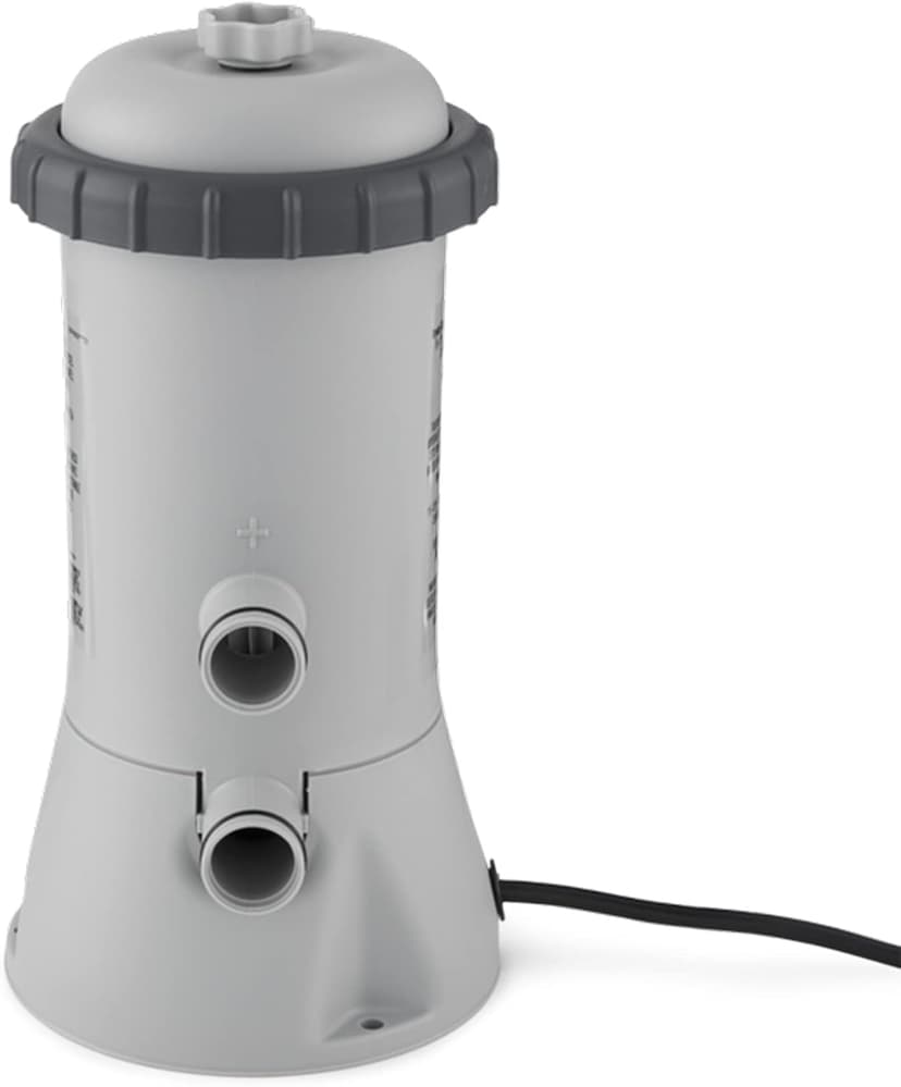 INTEX C1000 Krystal Clear Cartridge Filter Pump for Above Ground Pools: 1000 GPH Pump Flow Rate – Improved Circulation and Filtration – Easy Installation – Improved Water Clarity – Easy-to-Clean