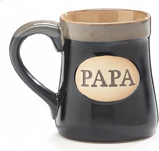 burton+BURTON 18oz Papa Mug, The Man The Myth The Legend Ceramic Coffee Cup in Decorative Gift Box B06XPHVHZG