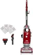 Kenmore BU3040 Intuition Bagged Upright Vacuum Lightweight Cleaner 2-Motor Power Suction with HEPA Filter, 3-in-1 Combination Tool, Handi-Mate for Carpet, Floor, Pet Hair, Red w/No Lift-up