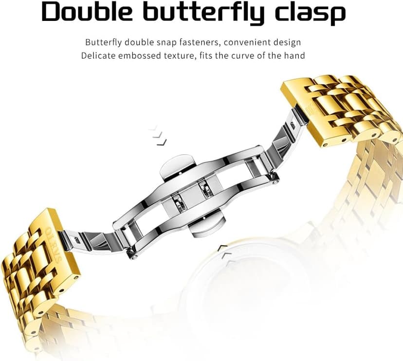 OLEVS Automatic Watches for Men Luxury Skeleton Multi-Function Mechanical Watch Self Winding Date Waterproof Luminous Mens Watch