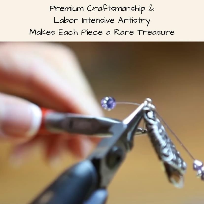 HisJewelsCreations Antique Inspired Vintage Victorian Dangle Drop Earrings for Women - Colored Austrian Crystal Leverback Earrings - Jewelry Gift for Her