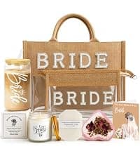 Wedding Gifts for Couples 2026, Bridal Shower Gifts for Bride to Be, Engagement Gift for Newlyweds, Bride Gift, Mr and Mrs Measuring Cups and Spoons Set with Dish Towel B0GTPW413P