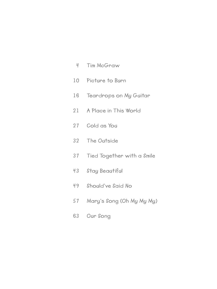 Taylor Swift Piano Vocal Guitar Songbook | Country Pop Sheet Music Arranged for Voice Piano Guitar | 11 Songs with Full Lyrics and Chords | Easy Pop Music Book for Beginners