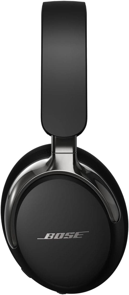 Bose New QuietComfort Ultra Bluetooth Headphones (2nd Gen), Wireless Headphones with Spatial Audio, Over Ear Noise Cancelling with Mic, Up to 30 Hours of Play time, Black