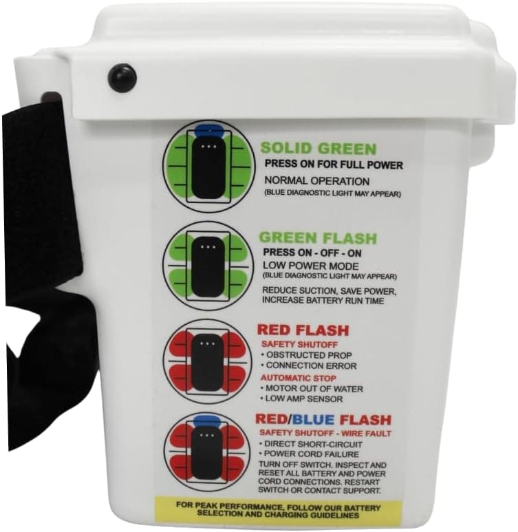 Hammerhead Remora XR1600 Portable Pool Vacuum | Cordless Commercial Pool Cleaner with 21" Head, 25ft Float Cable, Wearable LiFePO4 Battery Pack, and G5 Charger – Made in USA