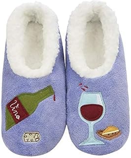 Snoozies Wine Slipper Socks for Women B08HCLL1LT
