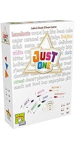 Asmodee Just One Party Game (2025 Refresh) - Cooperative Mystery Word Guessing Fun for Family & Friends, Kids & Adults, Ages 8+, 3-7 Players, 15 Minute Playtime
