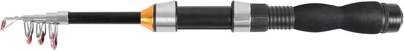 Telescopic Collapsible Extendable Fishing Rod for Saltwater and Freshwater, Lightweight and Compact Design