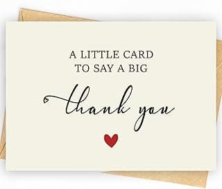 52 Pack 210GSM | Thank You Cards | Thank You Cards & Notes with Envelopes | Pefect for Baby Shower, Wedding, Teacher, Graduation, Business, Holiday, and Christmas | Teacher Appreciation Gifts B0D79LRWXP