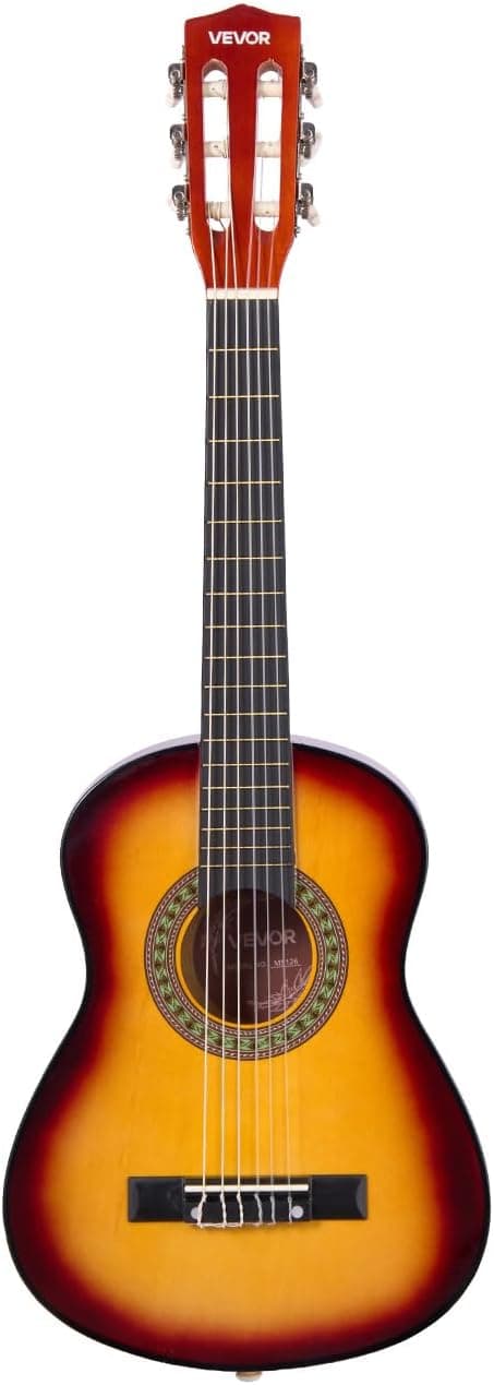 VEVOR Acoustic Guitar, Classical Guitar Starter Kit for Beginners, with Nylon Strings, Basswood Guitar, for Kids Adults Girls Boys Students