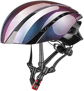 ROCKBROS Adult Bike Helmet Streamlined Aerodynamic, Comfortable Y - Shaped Strap Cycling Helmet for Larger Head Men Women Reflective Adjustable Webbing for Road & Mountain Biking