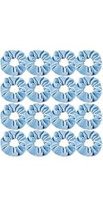 Semato Bachelorette Party Favor Set - Bride & Bridesmaid Spa Headbands (1 Bride + 7 Blue)