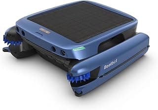 (2025 Upgrade) Beatbot iSkim Ultra 24/7 Cleaning Solar Powered Pool Skimmer with Water Clarification System & APP Control, Voice Broadcast, Dual Charging Options, Edge & Corner Cleaning, Blue