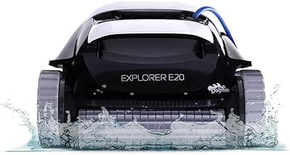 Dolphin (2026 Model) Explorer E20 Automatic Robotic Pool Vacuum Cleaner, Wall Climbing, Active Scrubber Brush