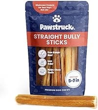 Pawstruck 2-in-1 Collagen Wrapped Jerky Natural Treats for Dogs - 5 Rings - Limited Ingredient Grain Free for Small, Medium, and Large Dogs