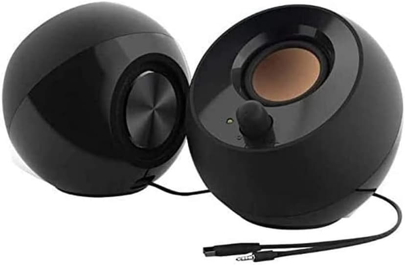 Creative Labs Pebble 2.0 Channel Computer Stereo Speakers - Black