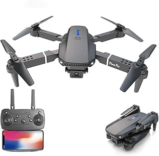 Ultimate RC Drone with 4K Camera – Secure for Kids, Auto Hover, Flip Tricks, 2 Power Packs & Carry Case – Fun for Family Outings
