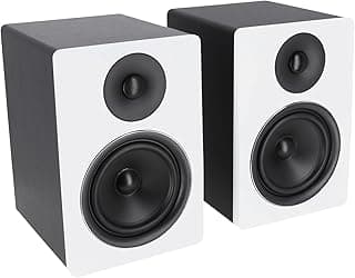 2) Rockville APM6W 6.5" 2-Way 350W Active/Powered USB Studio Monitor Speakers