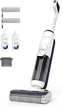 Tineco iFLOOR 5 Breeze Complete Wet Dry Vacuum Cordless Floor Washer, One-Step Cleaning for Hard Floors, Edge Clean, Auto Self-Cleaning, Lightweight & Cordless Design