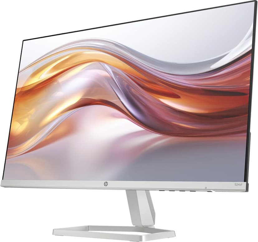 HP 24" 100Hz 300 nits IPS FHD (1920x1080) Monitor (Replaces M24f) w/Docztorm Hub USB Port Expander, Flicker-Free, Adjustable Tilt, 1x HDMI 1.4, 1x VGA, Black/Silver (2026 Latest Model)