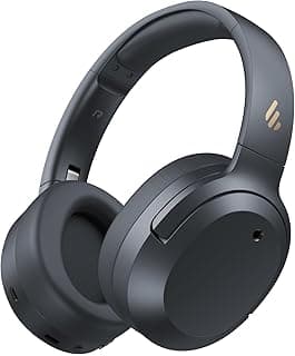 Edifier W820NB Plus Gen 2 Wireless Over-Ear Noise Cancelling Headphone, -49 dB ANC, LDAC Hi-Res Audio, 88H Playtime, Spatial Sound, AI Clear Calls, Bluetooth V6.1 & Multipoint - Dark Gray