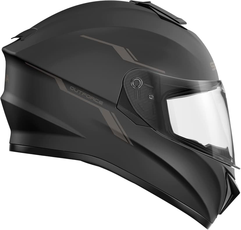 Sena OutForce Smart Helmet Full Face (Matt Black, Medium) (OUTFORCE-MB00M - SP85