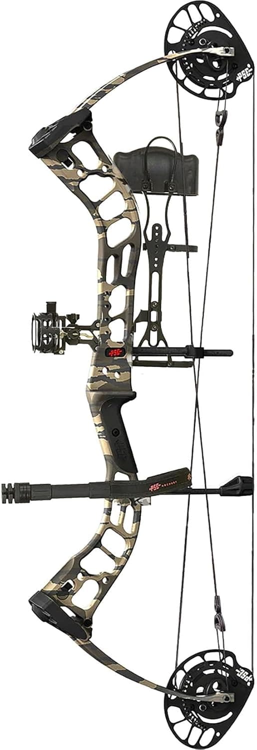 PSE Brute ATK Compound Bow Package Right Hand 60 lb Mossy Oak Original Bottomland