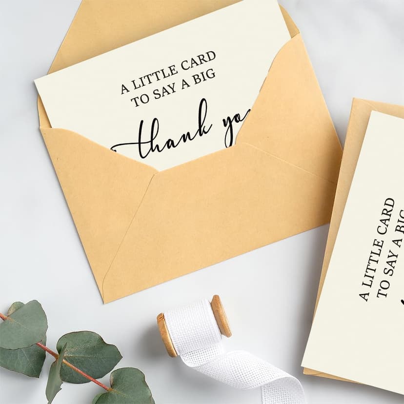 52 Pack 210GSM | Thank You Cards | Thank You Cards & Notes with Envelopes | Pefect for Baby Shower, Wedding, Teacher, Graduation, Business, Holiday, and Christmas | Teacher Appreciation Gifts B0D79LRWXP