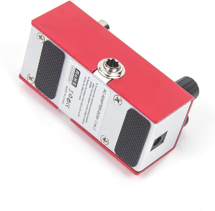 Classic Chorus Guitar Effects Pedal - Crisp 12-String Tone, True Bypass, Aluminum Body, DC 9V Power (Adapter Not Included)