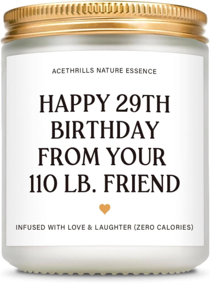 Friendship Gifts for Women, Bestie, BFF, Unique, 30th 40th 50th 65th 70th 75th 80th Birthday Gift for Women Best Friend Birthday Gifts for Women Friendship - Lavender Scented Candle B0FR252WYL