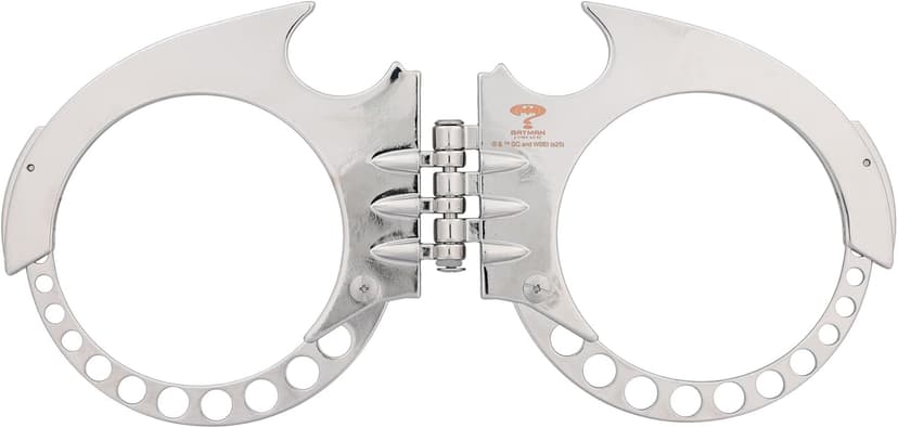 SalesOne DC Batman Forever Bat Cuffs Bracelet Replica Collector's Box Set | Jewelry For Cosplay, Display, and Everyday Wear