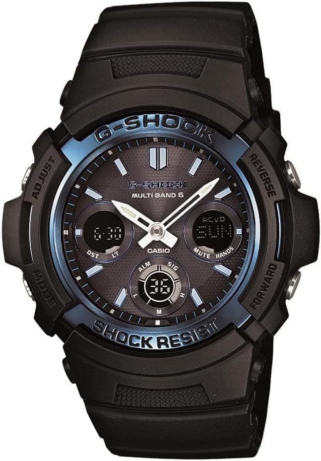 Casio AWG-M100A-1ACR G-Shock AWGM100A-1A Men's Tough Solar Black Resin Sport Watch