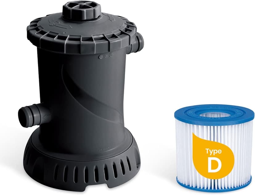 Funsicle Quickset 12ft x 36in Round Inflatable Above Ground Swimming Pool with Filter Pump – Easy Setup with Top Ring Design