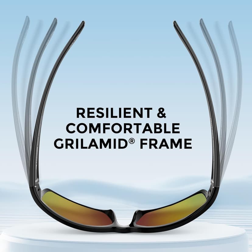 KastKing Skidaway Polarized Sport Sunglasses for Men and Women,Ideal for Driving Fishing Cycling and Running,UV Protection